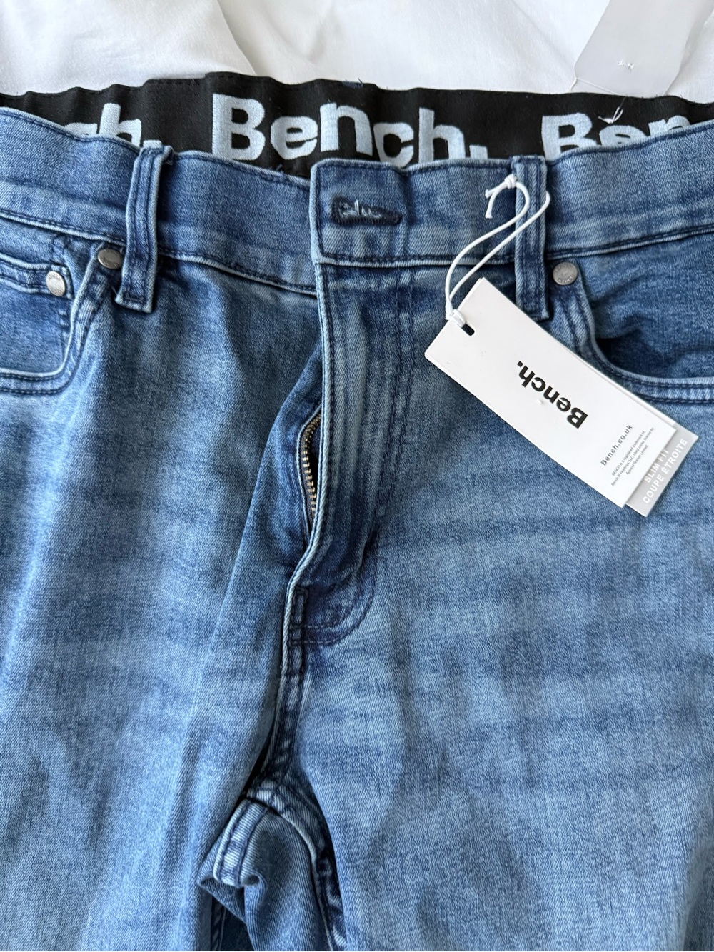 Bench Blue Straight-Leg Jeans - Picture 2 of 6